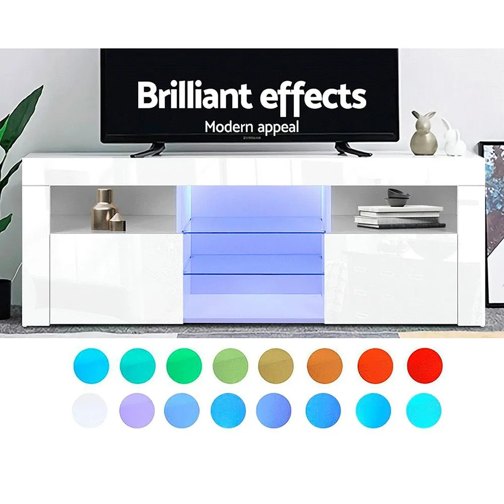 145cm White TV Cabinet / Entertainment Unit