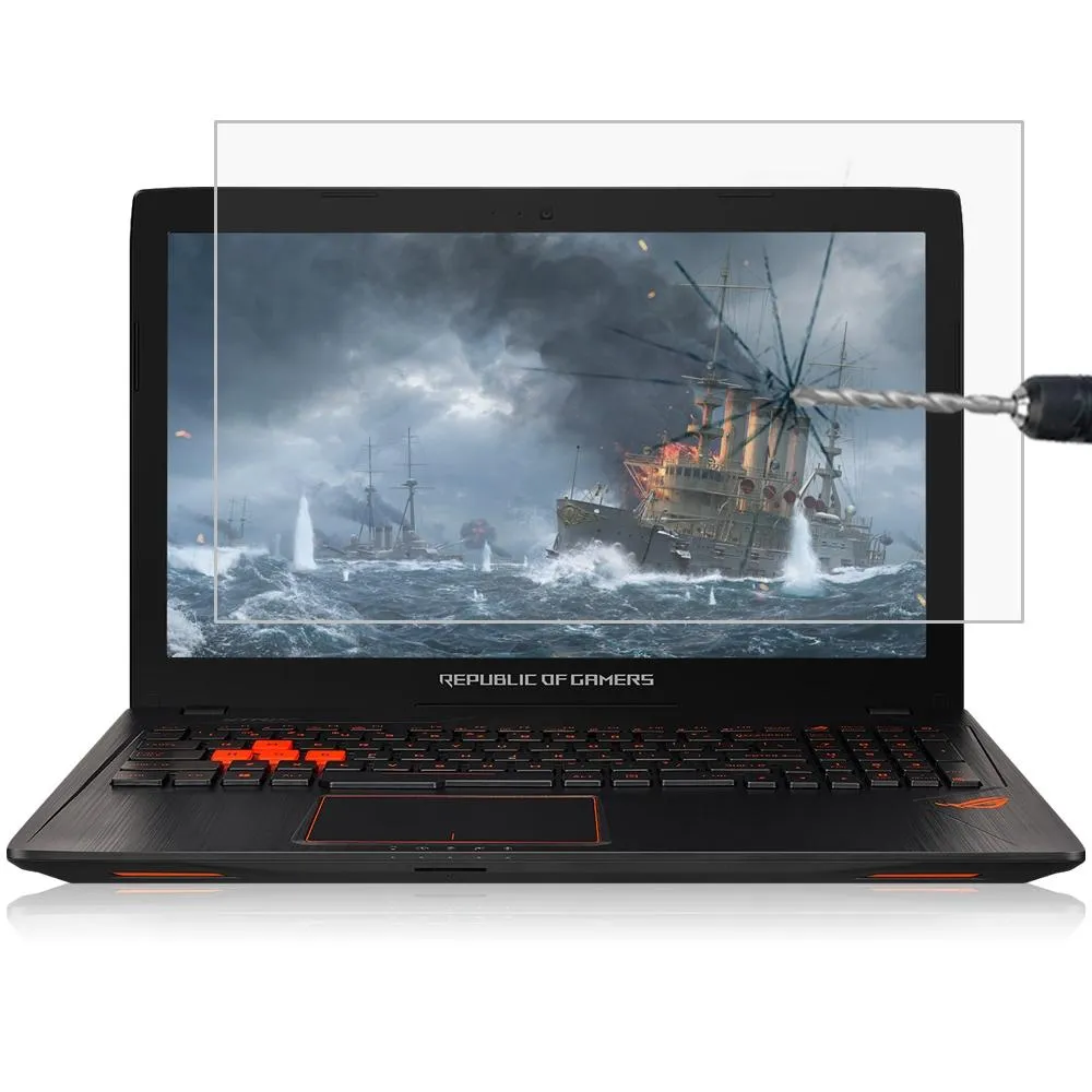 15.6 Tempered Glass Screen Protector for Asus Rog Gl553vd Laptop