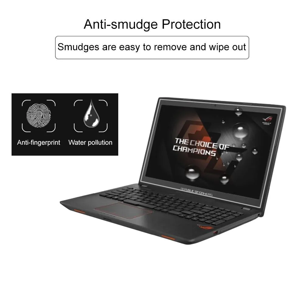 15.6 Tempered Glass Screen Protector for Asus Rog Gl553vd Laptop