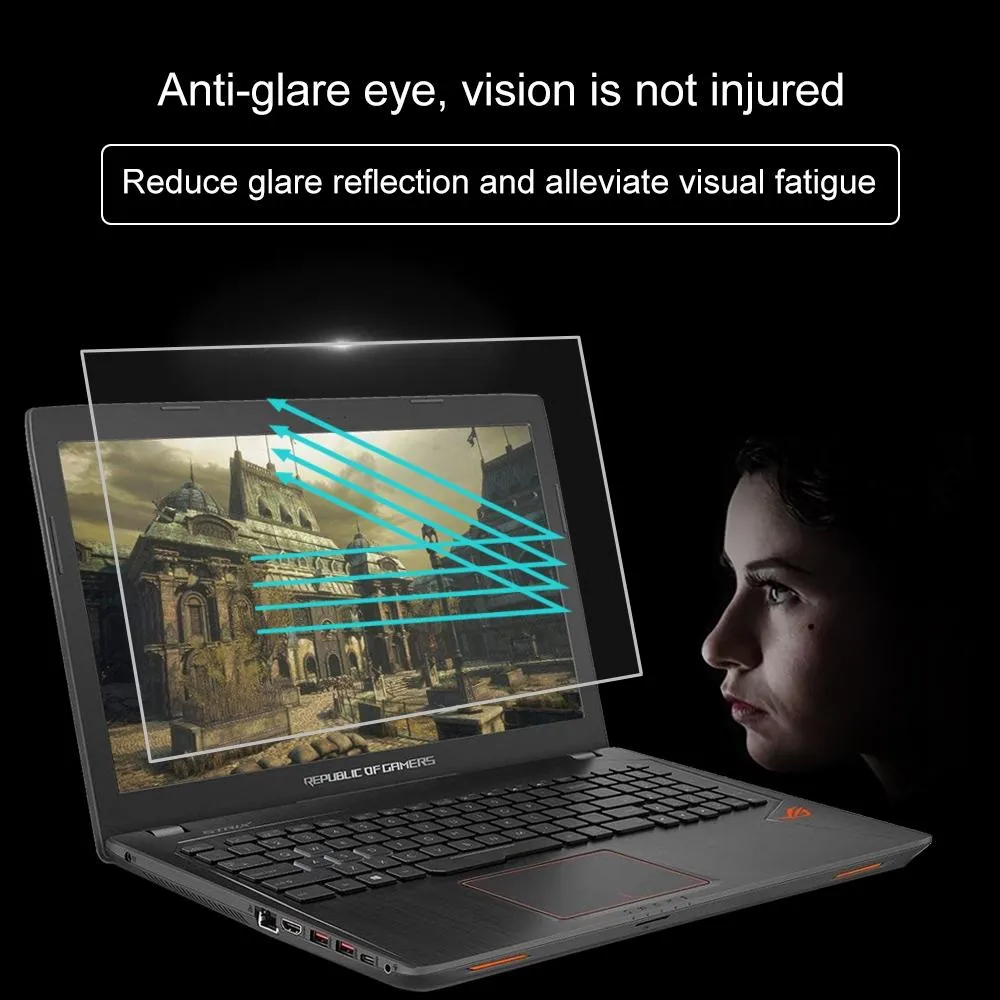 15.6 Tempered Glass Screen Protector for Asus Rog Gl553vd Laptop