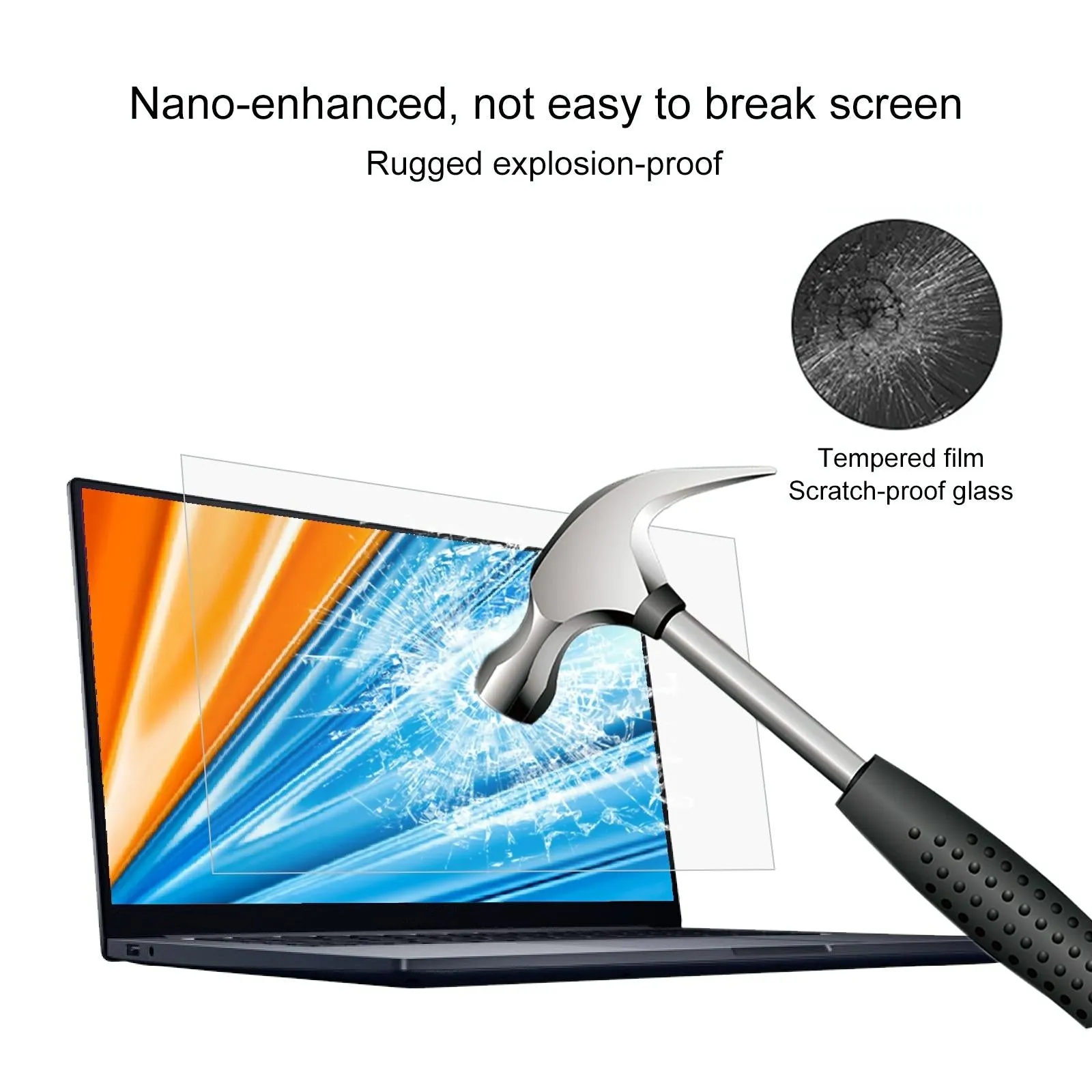16 Laptop Tempered Glass Screen Protector for Honor Magicbook - Hd