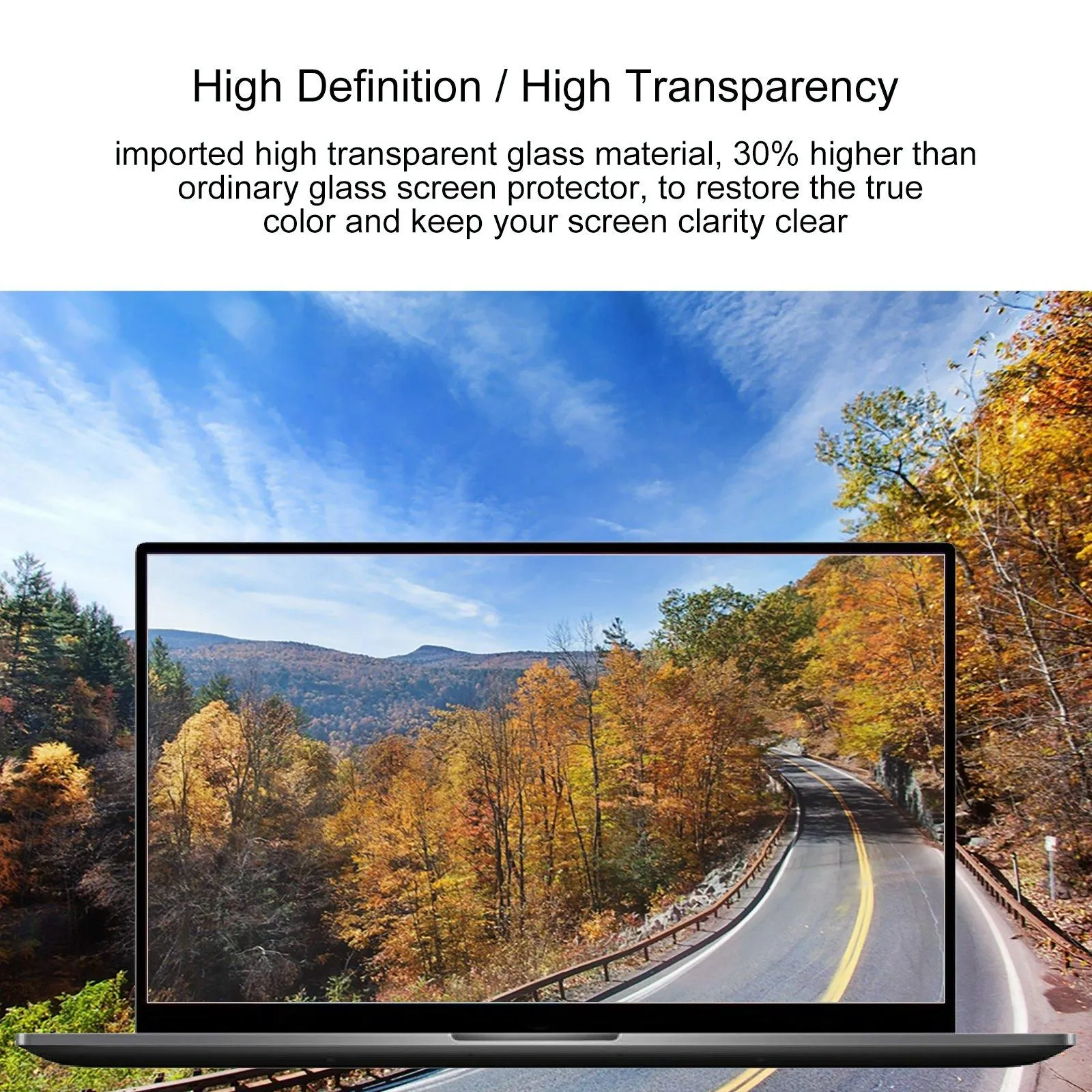 16 Laptop Tempered Glass Screen Protector for Honor Magicbook - Hd