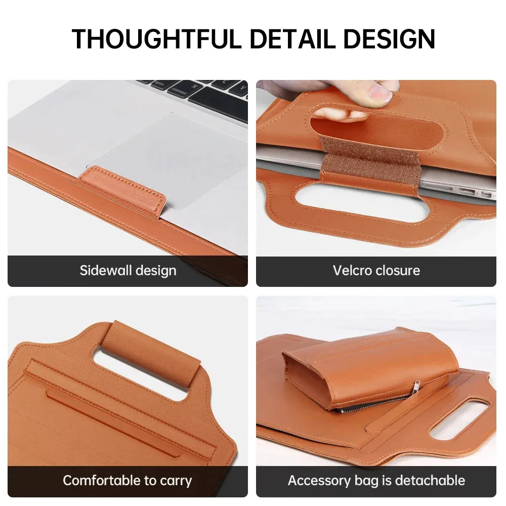5 in 1 Laptop Sleeve Bag for Macbook Huawei Cable Mouse Pad Pouch 11 15 Inch Cover