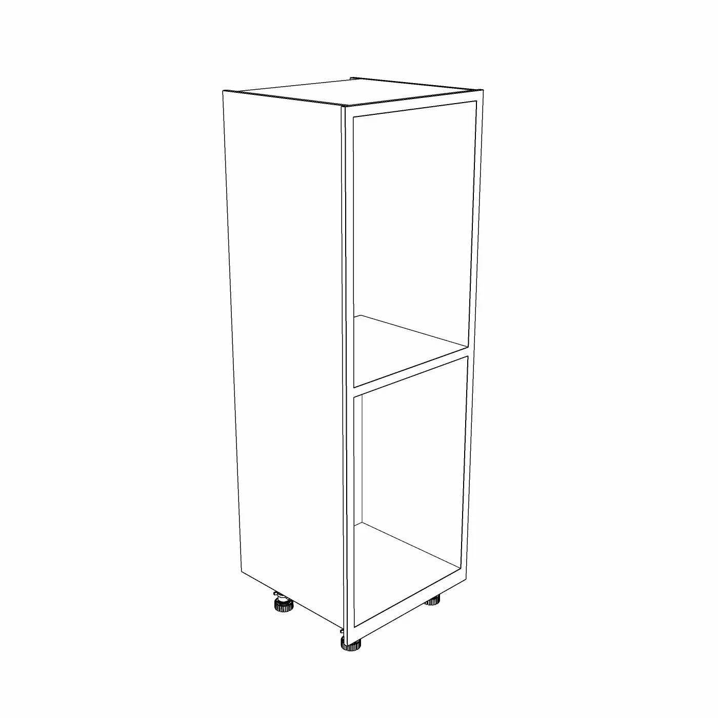 Utility Stacked Appliance Housing